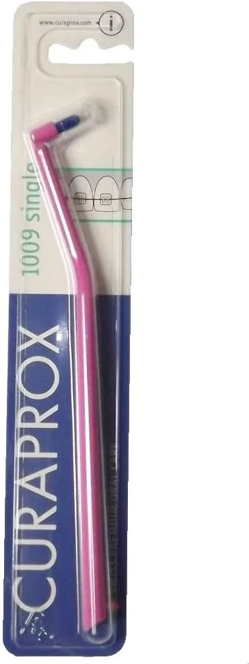 مسواک ویژه ایمپلنت و ارتودنسی Curaprox CS 1009، یک عدد (بسته 1 عددی)