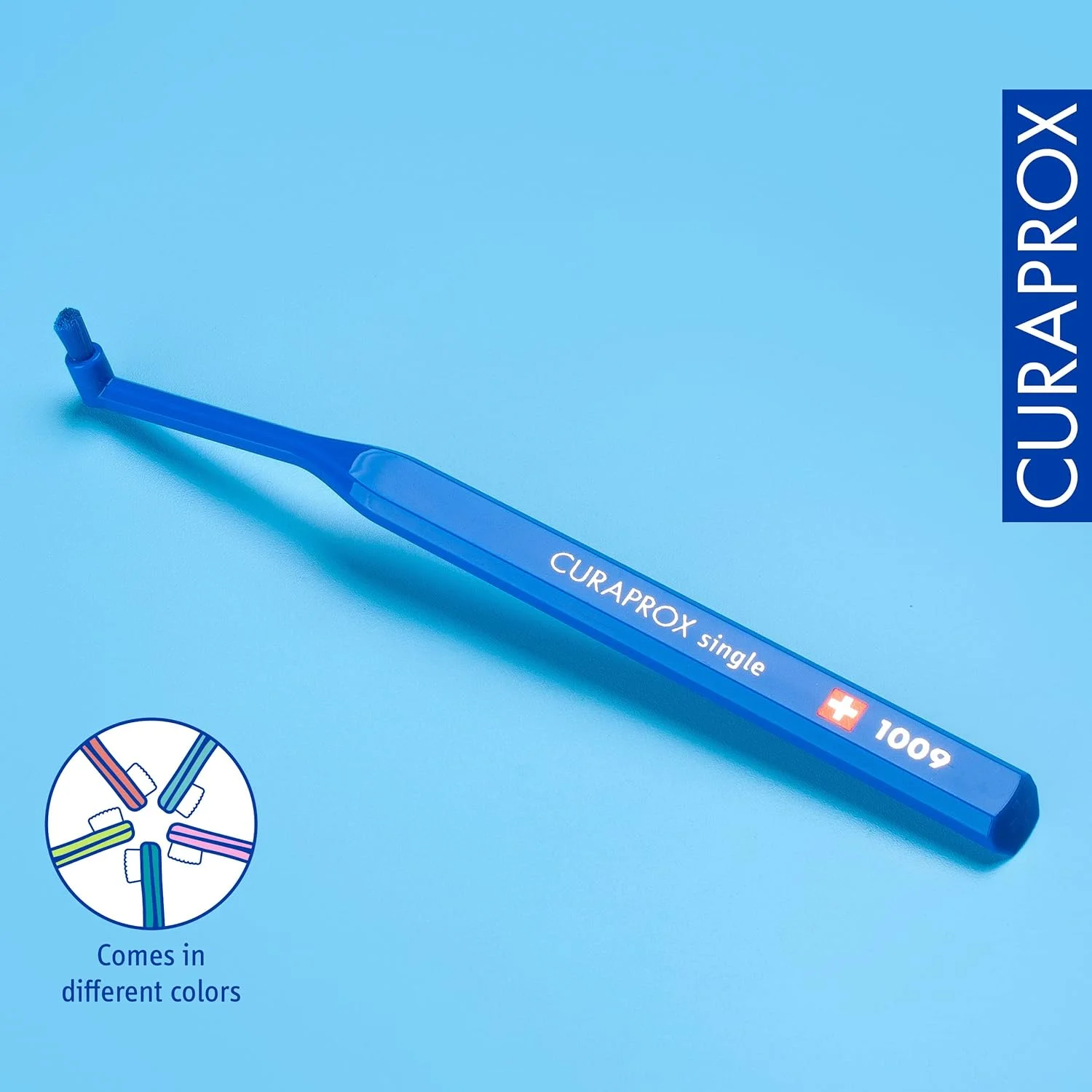 مسواک تکدسته کورادن Curaprox با قطر 9 میلیمتر مسواک تکدسته کورادن Curaprox با قطر 9 میلیمتر