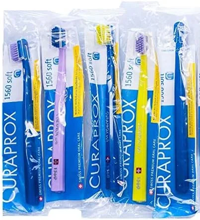 مسواک نرم Curaprox CS 1560 بسته 5 عددی