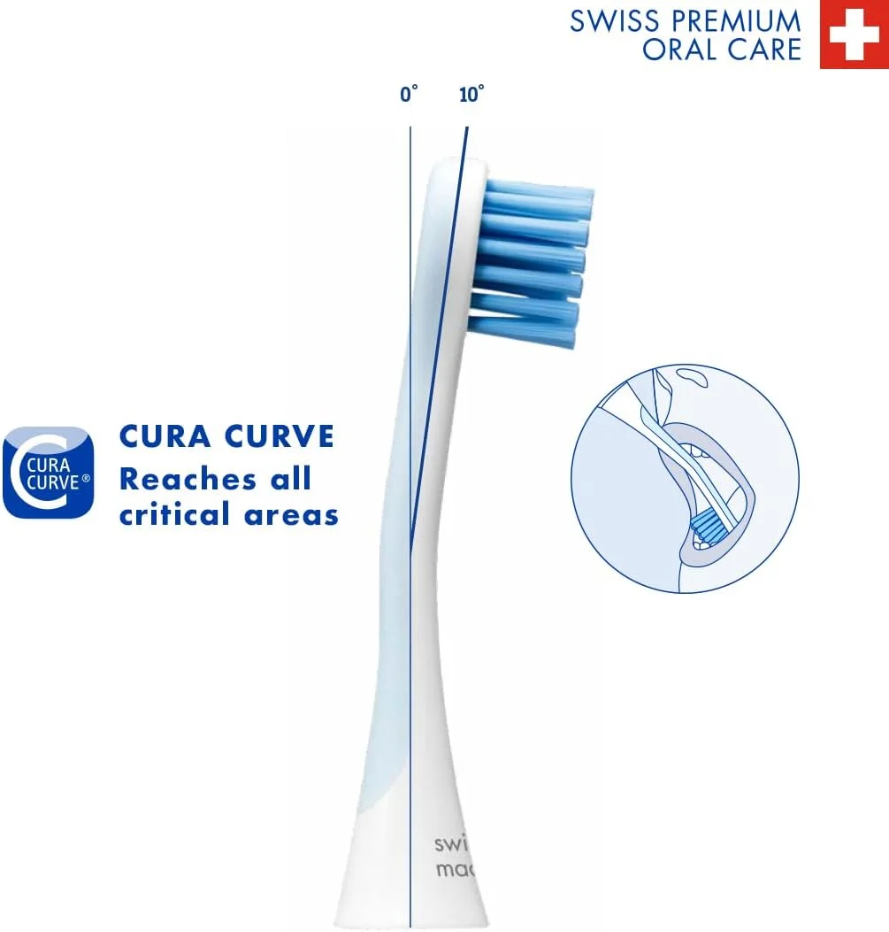 سری یدک مسواک برقی کیوراپراکس هیدروسونیک پرو، بسته 2 عددی - سازگار با مسواک های برقی کیوراپراکس سری یدک مسواک برقی کیوراپراکس هیدروسونیک پرو، بسته 2 عددی - سازگار با مسواک های برقی کیوراپراکس