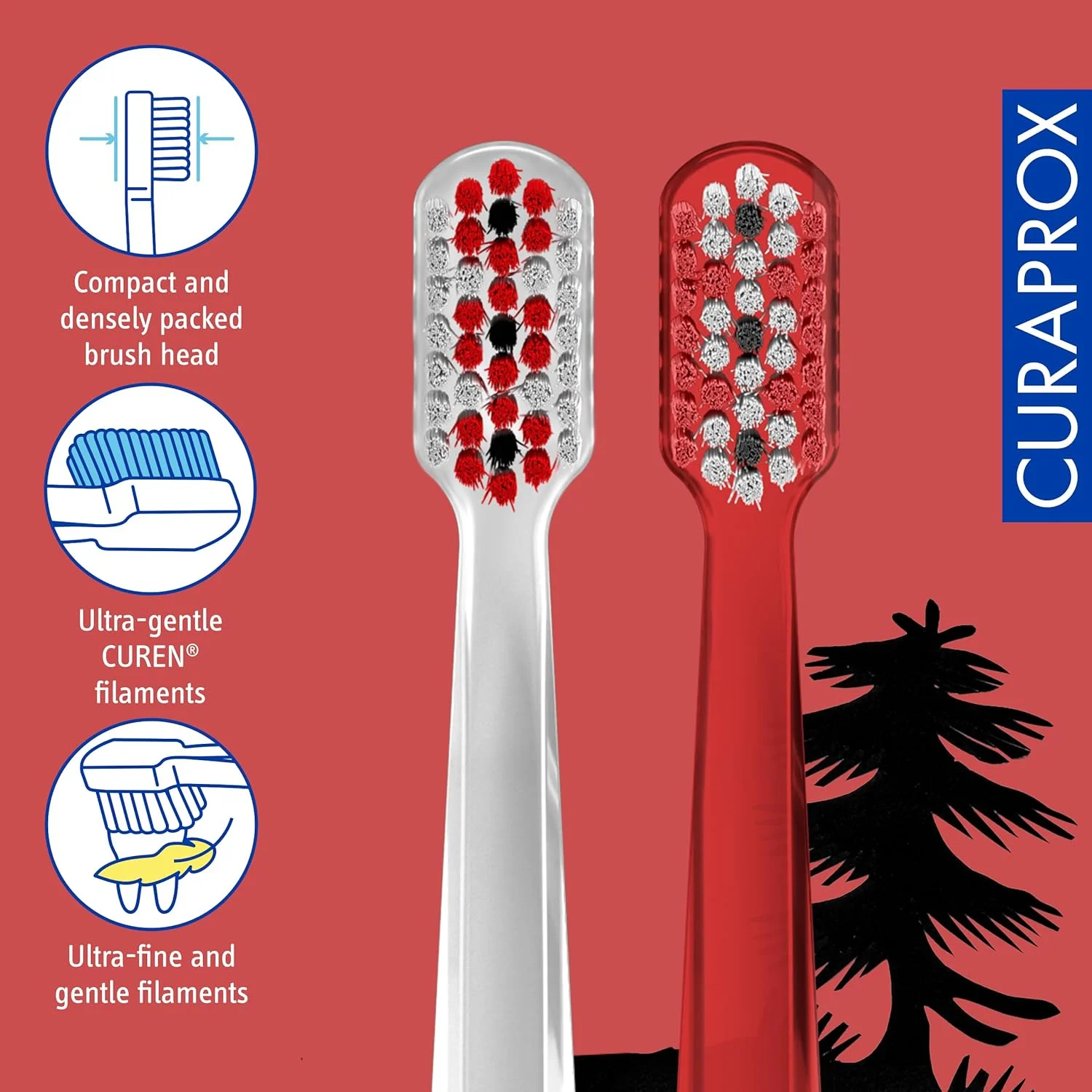 مسواک Curaprox CS 5460 Duo نسخه سوئیسی 2024