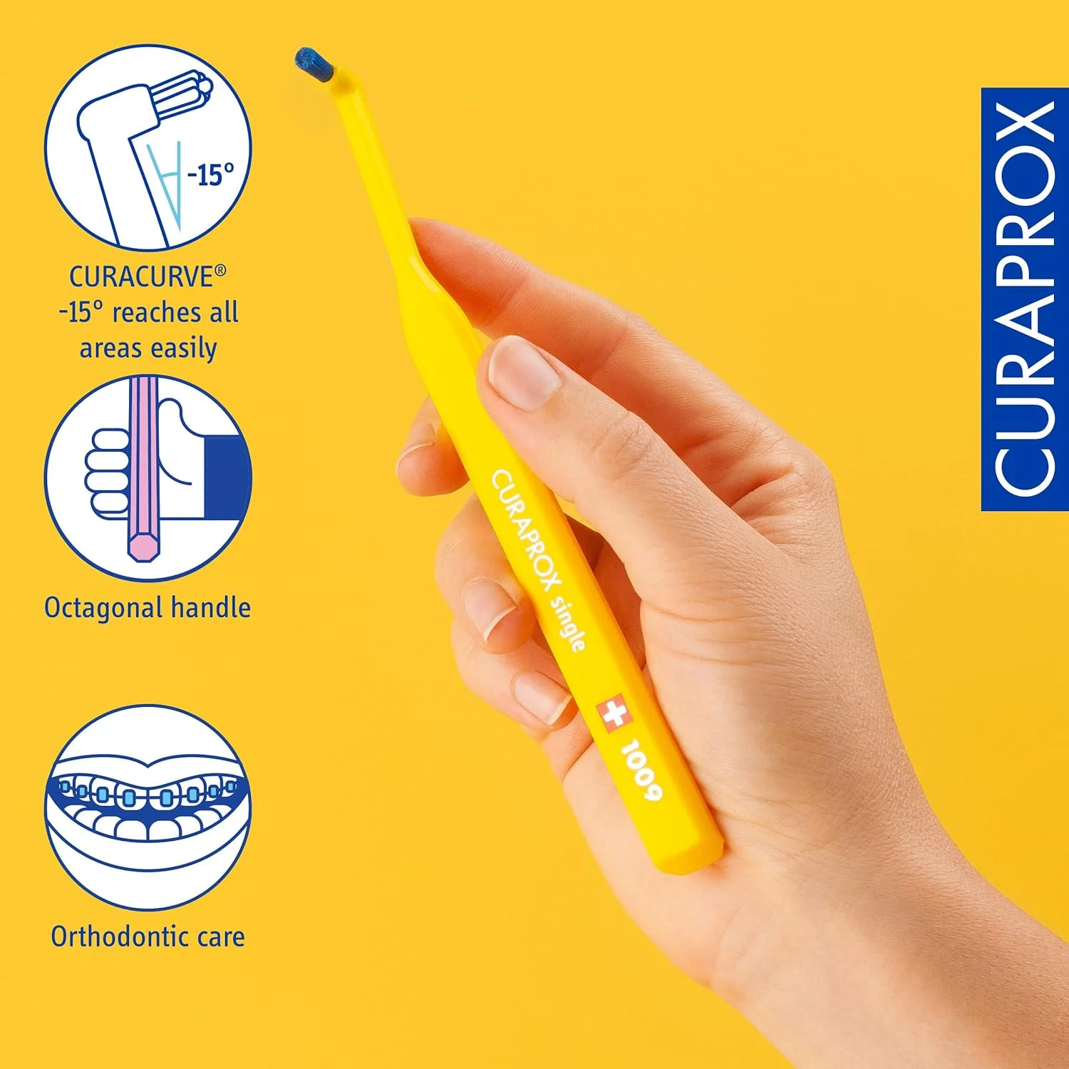 مسواک تک Curaprox CS 1009 بسته 3 عددی مسواک تک Curaprox CS 1009 بسته 3 عددی