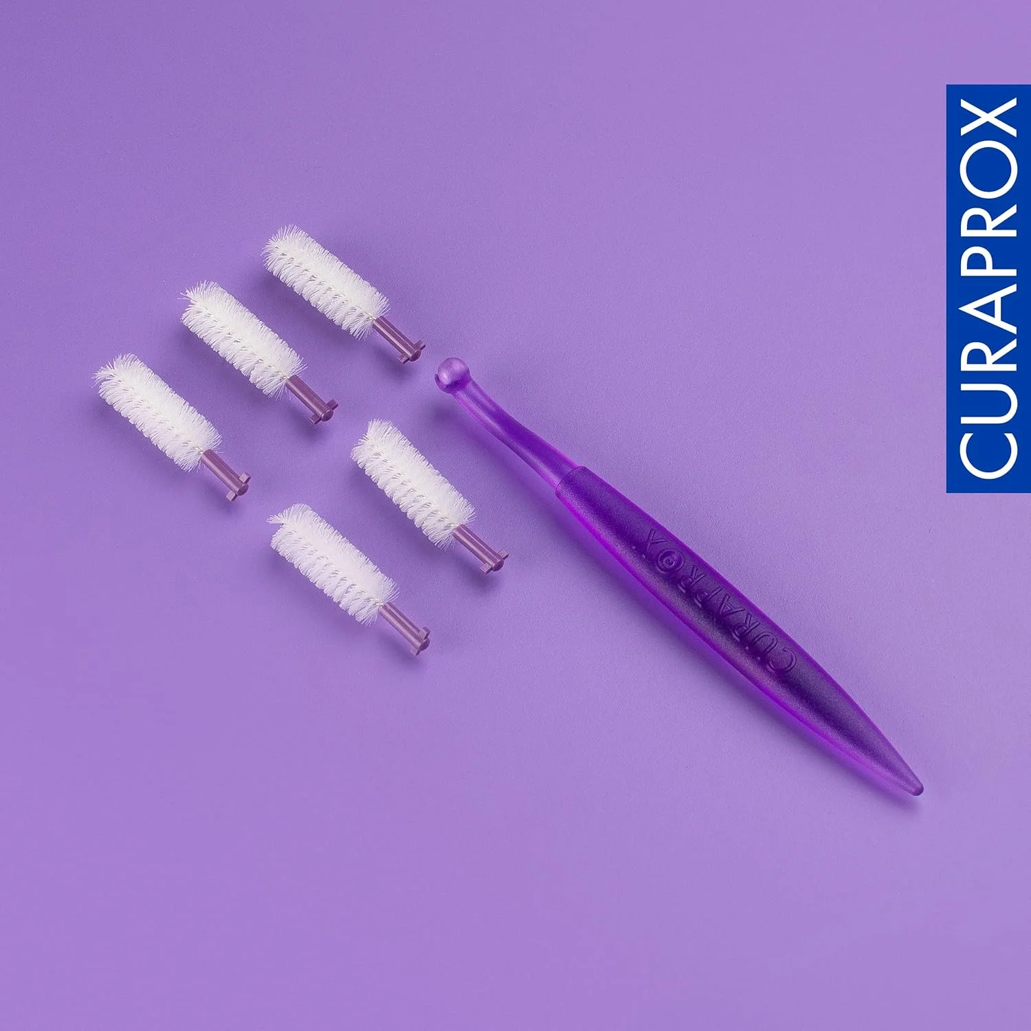 سری یدک Curaprox CPS 408 Perio | 5 برس فوق العاده ظریف 2.2 میلی متری برای تمیز کردن ملایم و دقیق | ایده آل برای لثه های حساس و از بین بردن پلاک روزانه، بسته بنفش تیره سری یدک Curaprox CPS 408 Perio | 5 برس فوق العاده ظریف 2.2 میلی متری برای تمیز کردن ملایم و دقیق | ایده آل برای لثه های حساس و از بین بردن پلاک روزانه، بسته بنفش تیره