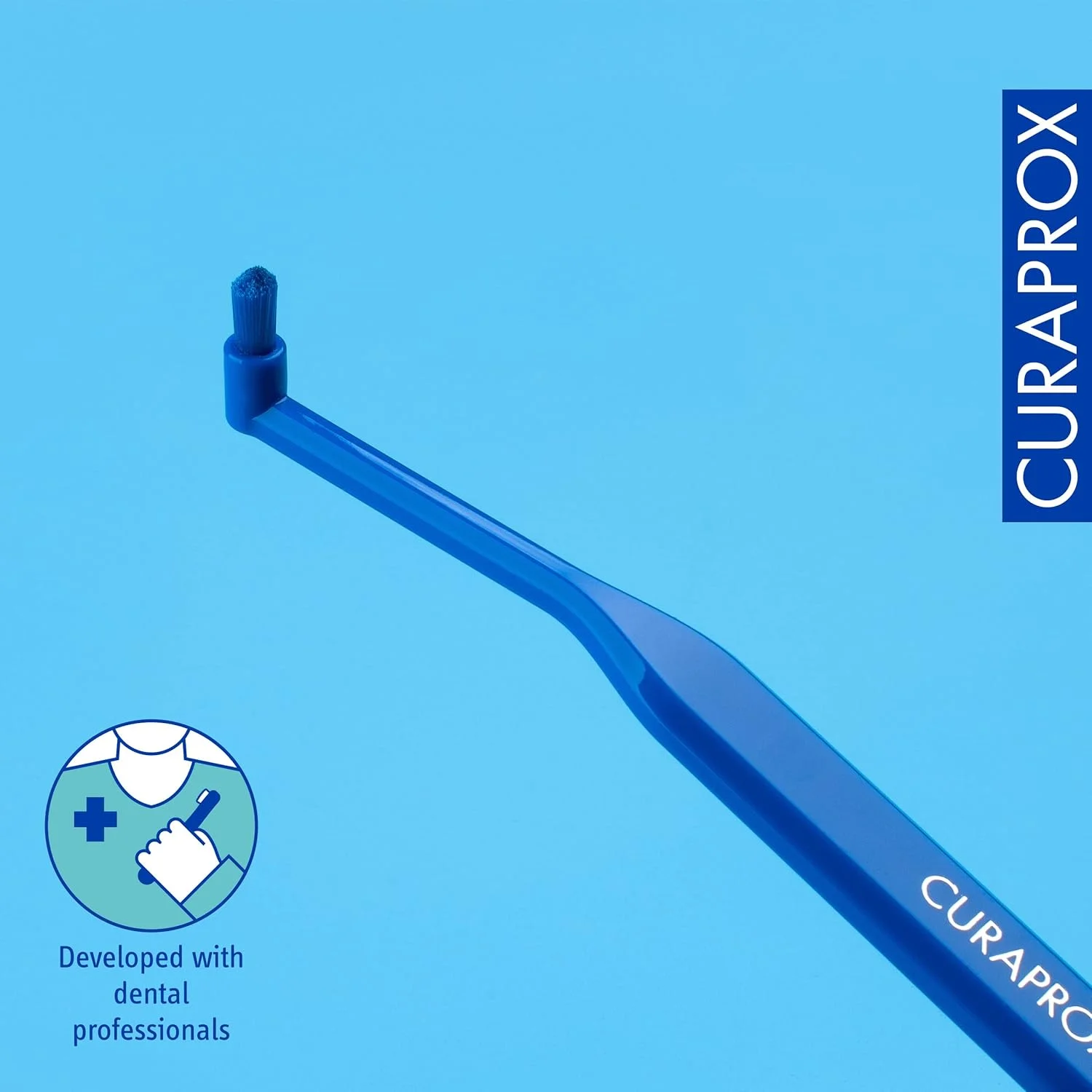 مسواک تکهای Curaprox CS 1009 - مراقبت از ارتودنسی، ایمپلنت و بریج، آبی مسواک تکهای Curaprox CS 1009 - مراقبت از ارتودنسی، ایمپلنت و بریج، آبی