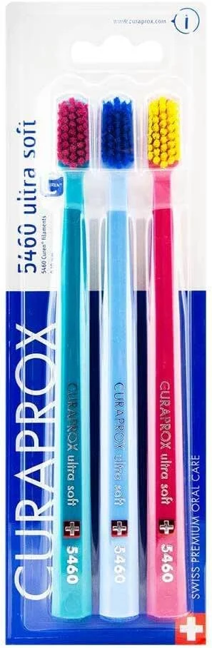 مسواک فوق نرم CURAPROX CS 5460 بسته 3 عددی