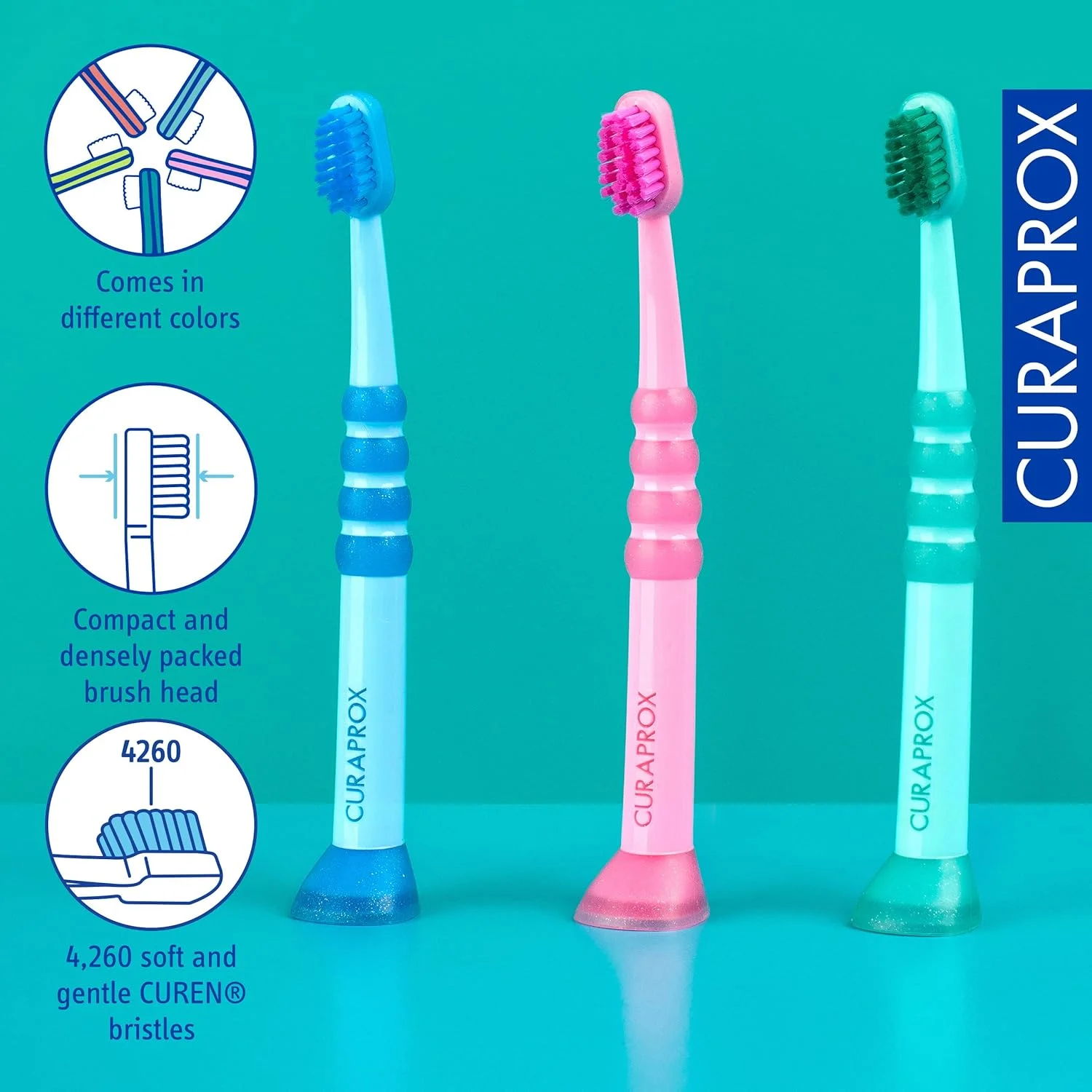 CURAPROX Baby - مسواک کودک (0-4 سال) CURAPROX Baby - مسواک کودک (0-4 سال)