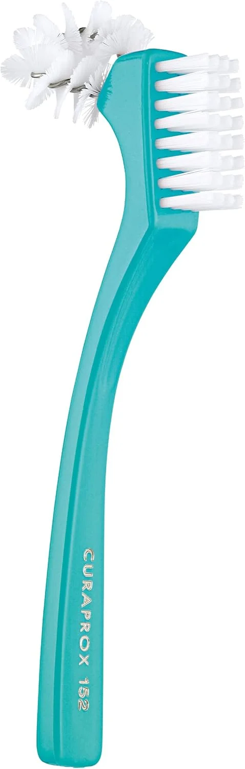 برس تمیز کننده کوراپروکس BDC 152 برای دندان مصنوعی و ارتودنسی، نعنایی