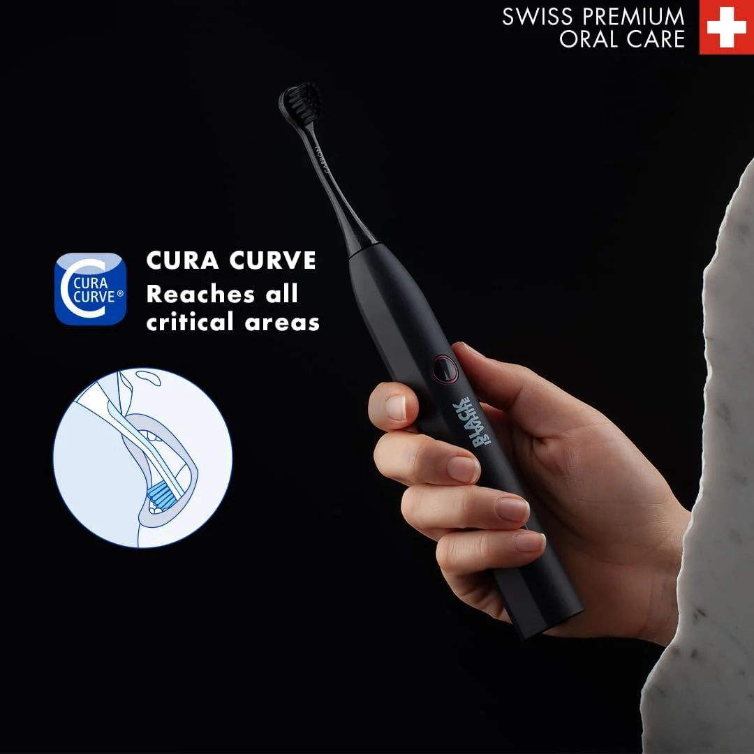 سری یدک مسواک برقی کیوراپراکس هیدروسونیک بلک ایز وایت کربنی، بسته 2 عددی - سازگار با مسواک برقی کیوراپراکس سری یدک مسواک برقی کیوراپراکس هیدروسونیک بلک ایز وایت کربنی، بسته 2 عددی - سازگار با مسواک برقی کیوراپراکس