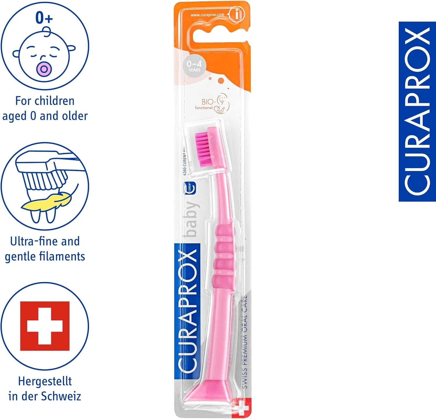 بسته دوتایی مسواک کودک کوراپراکس، صورتی بسته دوتایی مسواک کودک کوراپراکس، صورتی