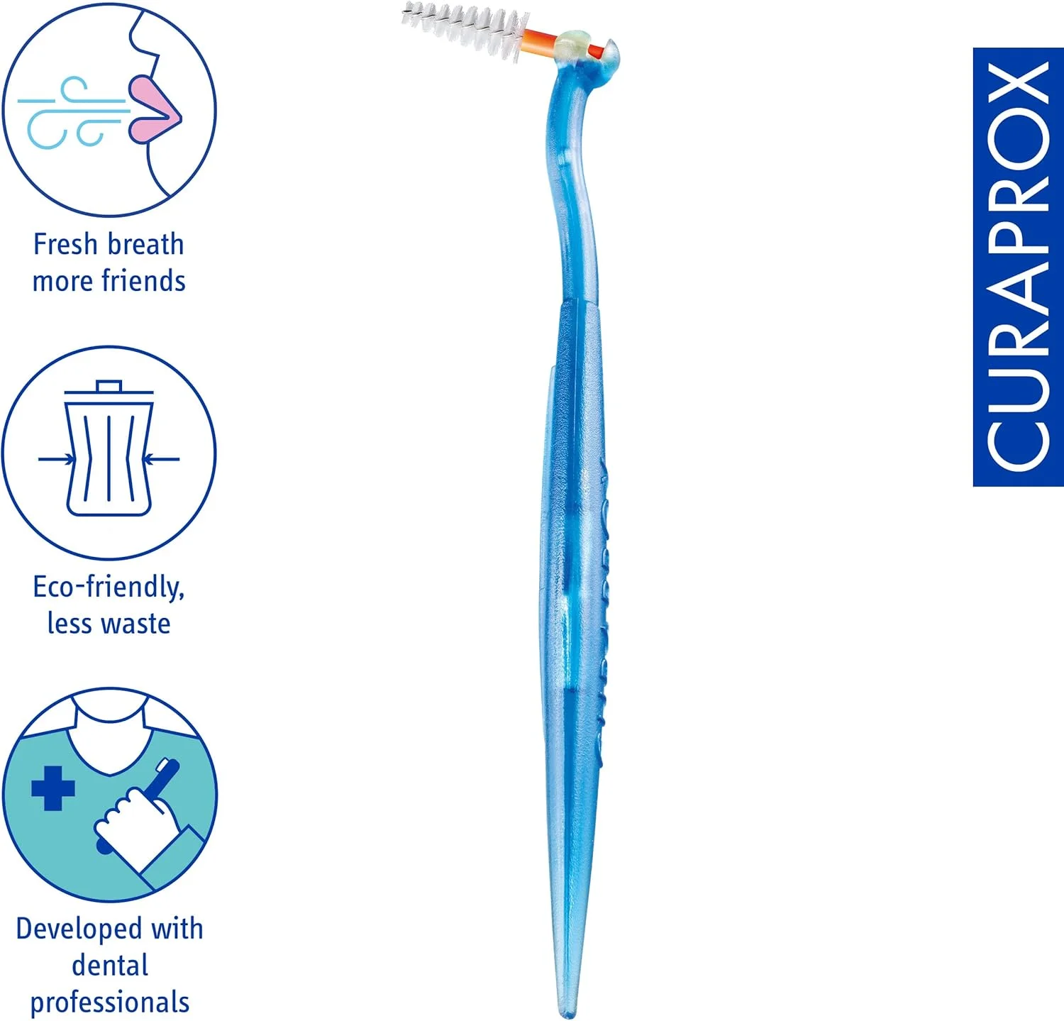 مسواک بین دندانی Curaprox Curaden مدل Regular Plus رنگ نارنجی بسته 5 عددی مسواک بین دندانی Curaprox Curaden مدل Regular Plus رنگ نارنجی بسته 5 عددی