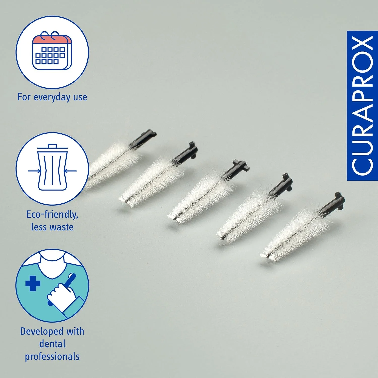برس بین دندانی Curaprox CPS 508 ایمپلنت، بسته یدک، بسته 5 عددی، کارایی 8.5 میلی متر، مشکی، مخروطی، بسته یدک بدون دسته برس بین دندانی Curaprox CPS 508 ایمپلنت، بسته یدک، بسته 5 عددی، کارایی 8.5 میلی متر، مشکی، مخروطی، بسته یدک بدون دسته