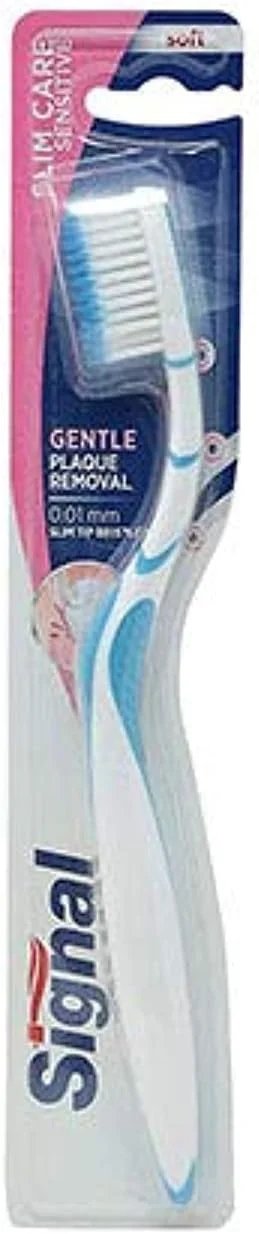 مسواک محافظ سه گانه سیگنال، تمیز کننده دندان و ماساژ لثه، متوسط، حذف ملایم پلاک، 1 عدد (متنوع) مسواک محافظ سه گانه سیگنال، تمیز کننده دندان و ماساژ لثه، متوسط، حذف ملایم پلاک، 1 عدد (متنوع)