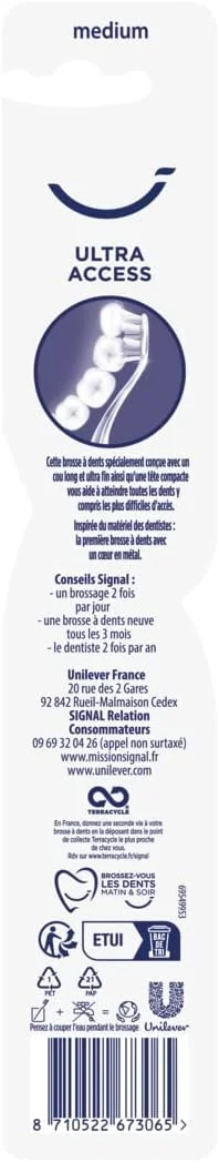 مسواک سیگنال Ultra Access با برس متوسط مسواک سیگنال Ultra Access با برس متوسط