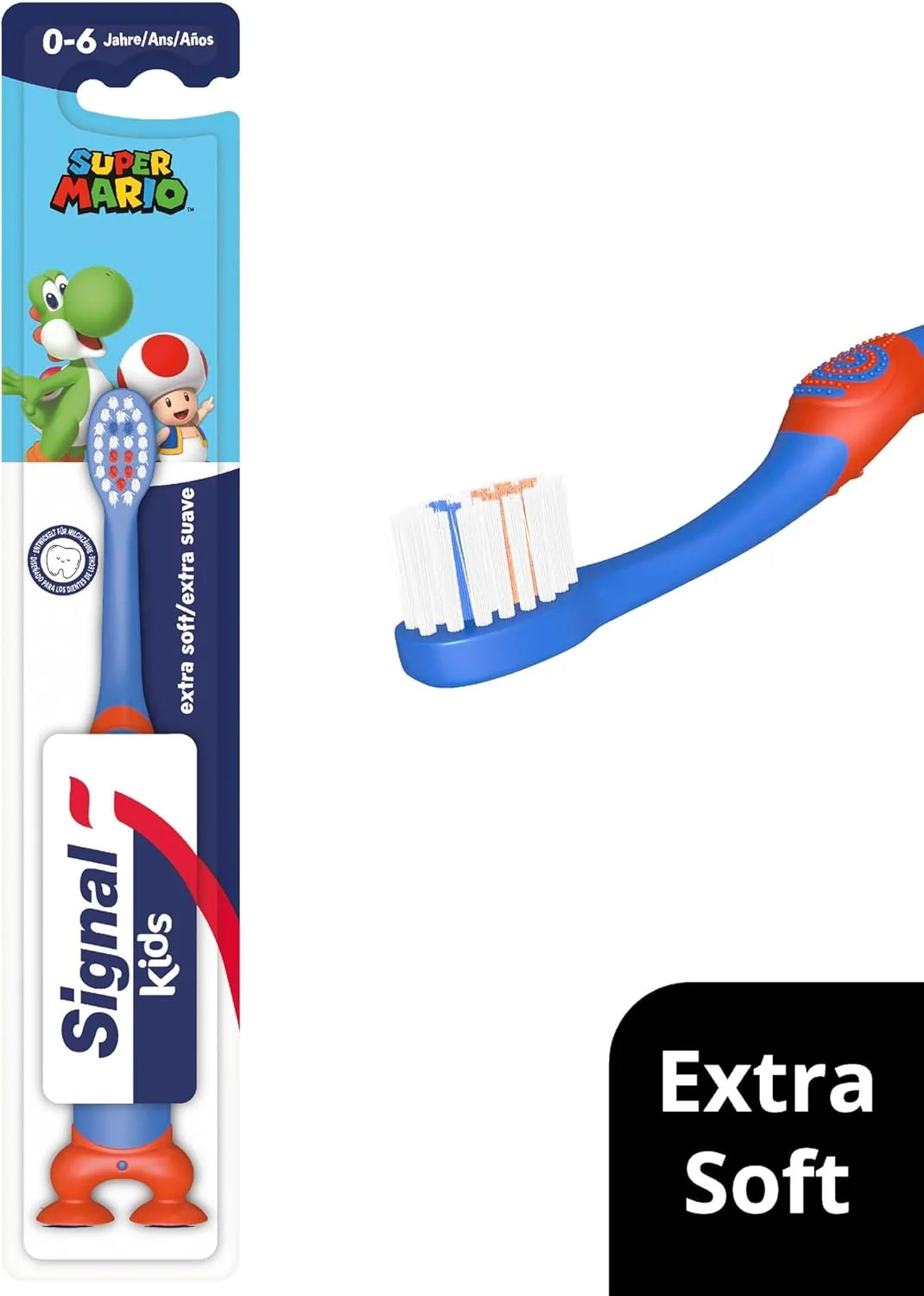مسواک کودکانه سیگنال، فوق العاده نرم، بسته 1 عددی