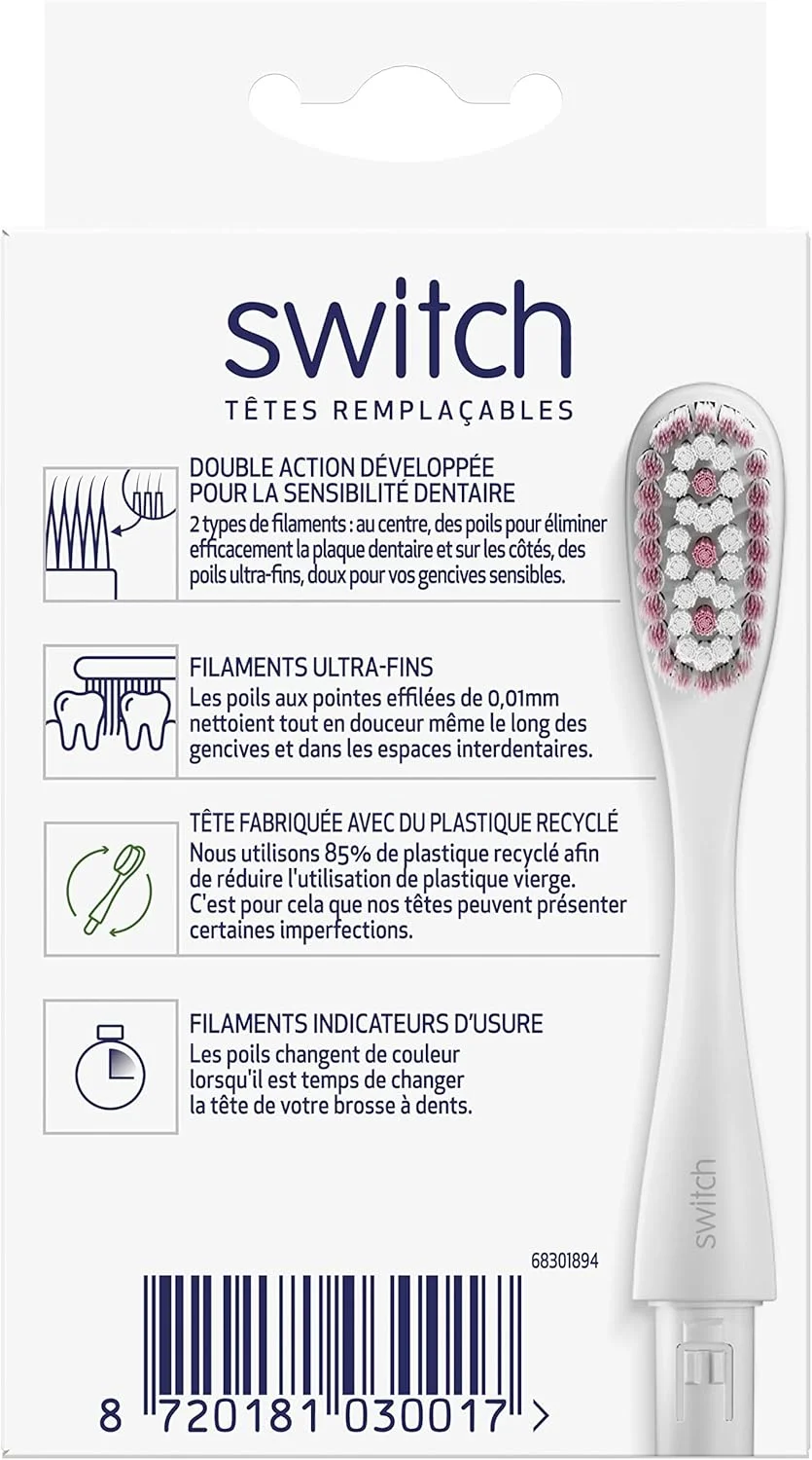 سر مسواک تعویضی فوق العاده نرم سیگنال، بسته 2 عددی