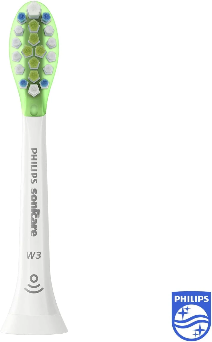 سری یدک مسواک برقی فیلیپس Sonicare Premium White BrushSync، سفید، بسته 2 عددی HX9062/17