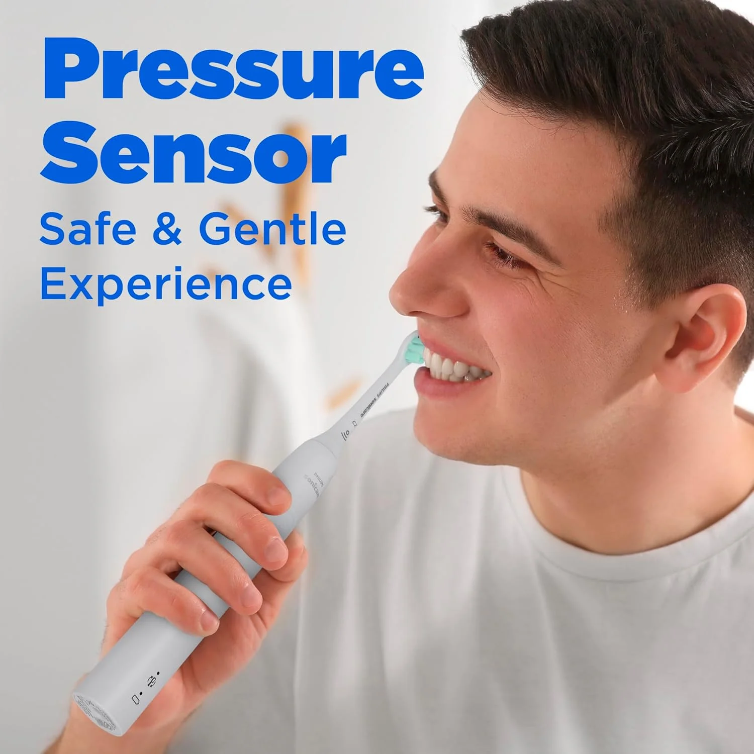 مسواک برقی شارژی Philips Sonicare DailyClean با جعبه Smoocu، SmarTimer و Quadpacer