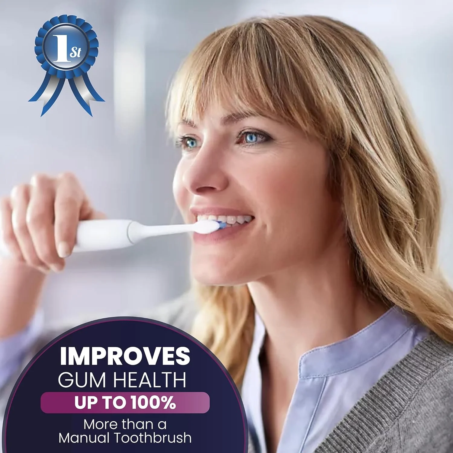 مسواک برقی فیلیپس Sonicare ProtectiveClean با برس کنترل پلاک، مسواک Sonicare قابل شارژ با سنسور فشار، مسواک صوتی فیلیپس، برس سلامت لثه