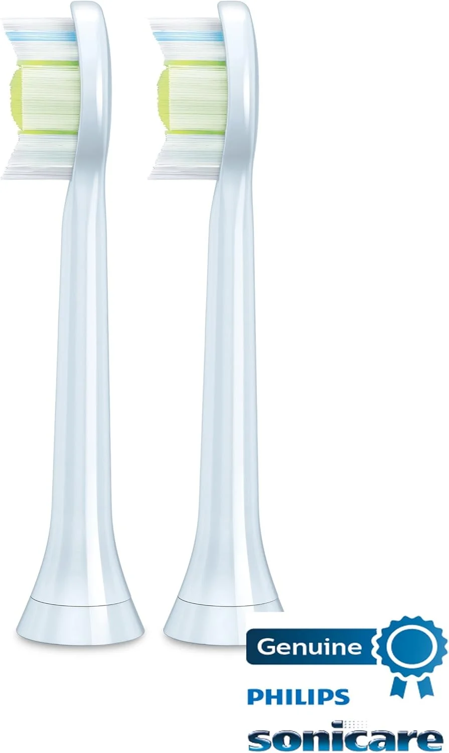 سری یدک مسواک برقی فیلیپس Sonicare DiamondClean مدل HX6062/64، سفید، بسته 2 عددی