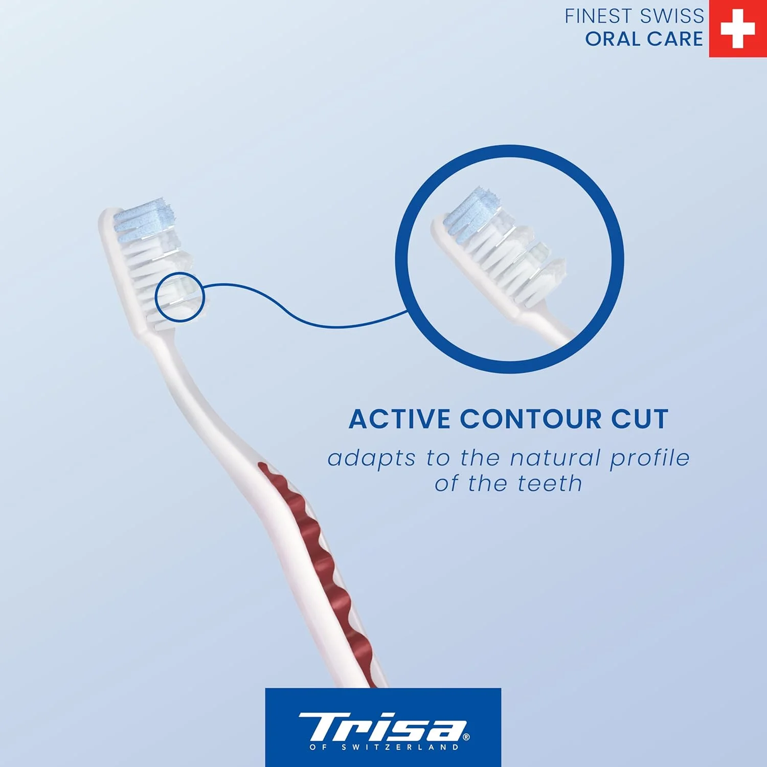 مسواک نرم تریزا مدل Pearl White، بسته 2 عددی، رنگ های متنوع