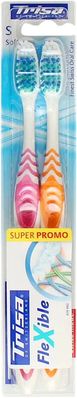 مسواک نرم و انعطاف پذیر تریزا