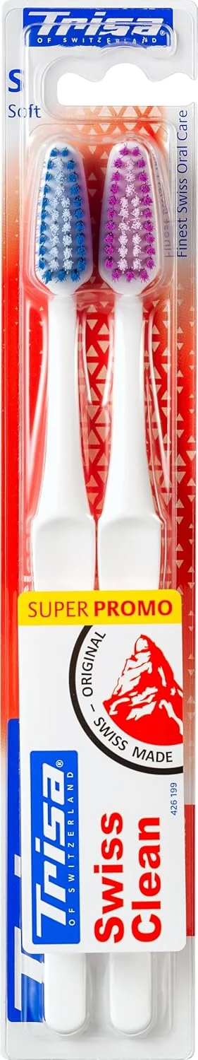 مسواک نرم تریزا سوییس کلین