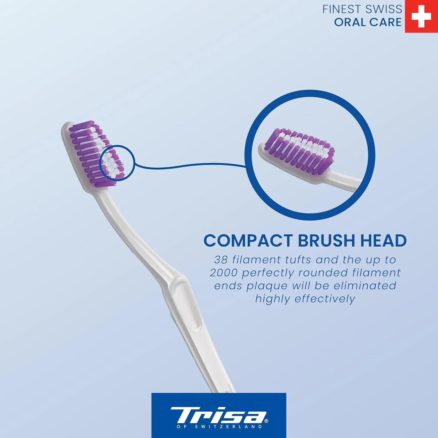 مسواک نرم تریزا سوییس کلین مسواک نرم تریزا سوییس کلین