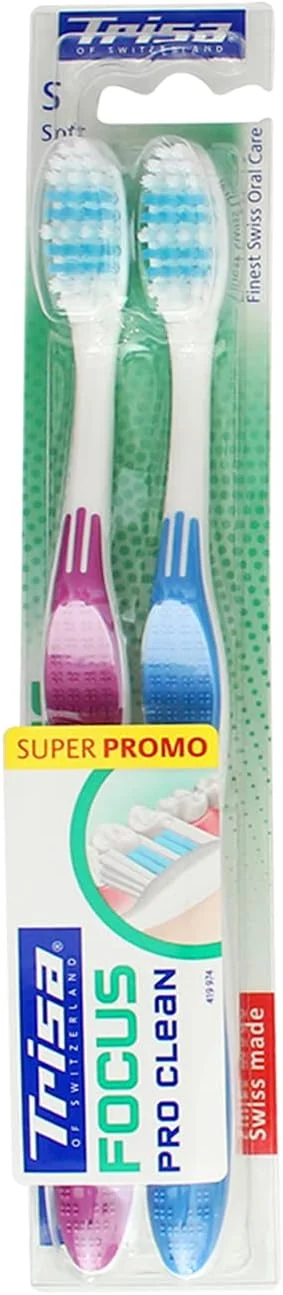 مسواک نرم تریزا فوکوس Duo