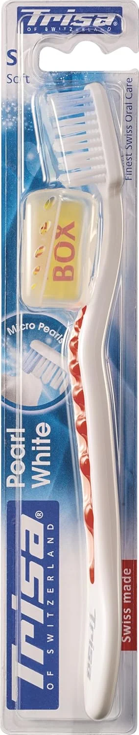 مسواک نرم تریزا مدل Pearl White، متنوع
