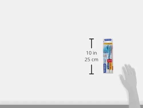 مسواک نرم تریزا مدل Extra Pro Clean بسته 2 عددی رنگ های متنوع