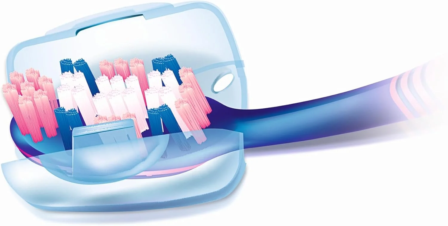 جعبه بهداشتی تریزا (بسته 3 عددی)، برای نگهداری بهداشتی مسواک در خانه یا در سفر، ساخت سوئیس