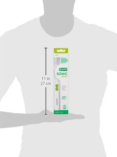 مسواک باتری خور سونیک سفید