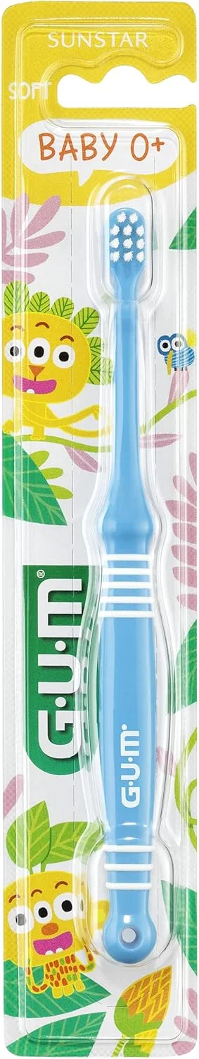 مسواک کودک با برس های خیلی نرم - 0 تا 2 سال - سر بسیار کوچک - مناسب برای دهان کودک - تمیز کردن ملایم و عمیق - دسته محکم - رنگ های متنوع