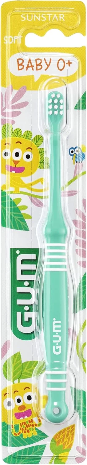 مسواک کودک با برس های خیلی نرم - 0 تا 2 سال - سر بسیار کوچک - مناسب برای دهان کودک - تمیز کردن ملایم و عمیق - دسته محکم - رنگ های متنوع