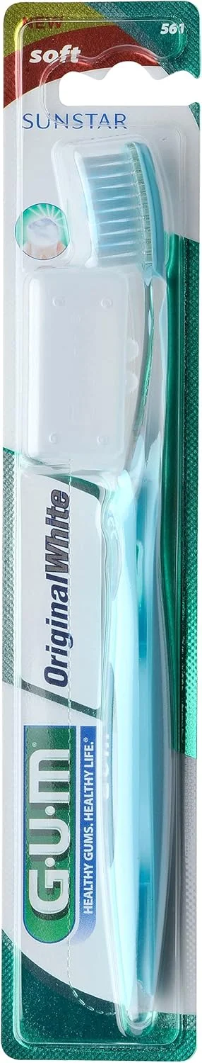 مسواک اورجینال سفید کننده سان استار گام - برس نرم - حذف عالی لکه - حذف موثر پلاک از دندان ها و خط لثه - تمیز کردن عمیق - رنگ های متنوع