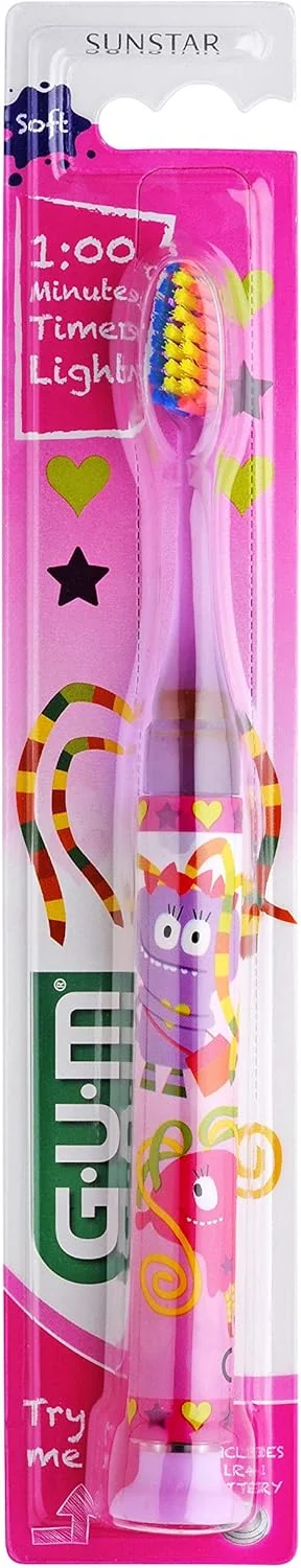 مسواک کودکانه با برس نرم - مناسب 7 تا 9 سال - دارای چراغ راهنما - به آرامی پلاک را از بین می برد - دسته با طراحی ارگونومیک - سر باریک - رنگ های متنوع مسواک کودکانه با برس نرم - مناسب 7 تا 9 سال - دارای چراغ راهنما - به آرامی پلاک را از بین می برد - دسته با طراحی ارگونومیک - سر باریک - رنگ های متنوع