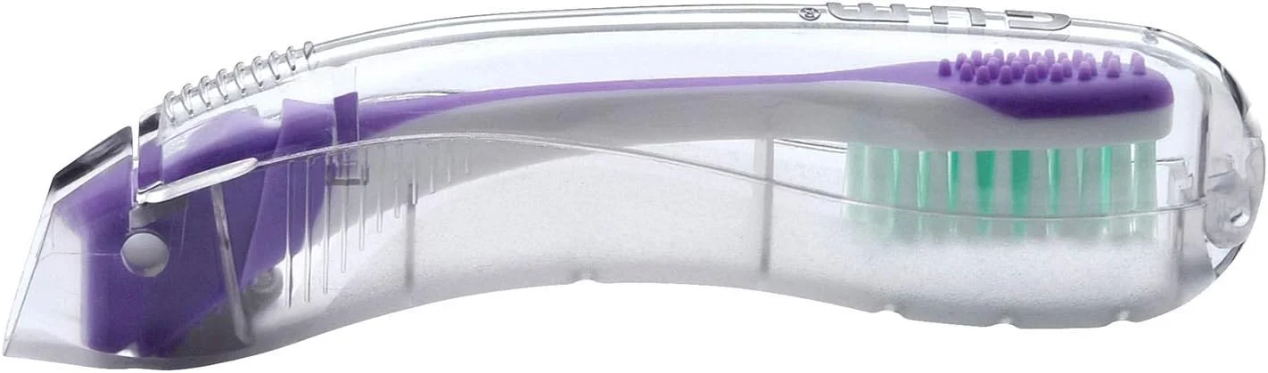 مسواک مسافرتی ارتودنسی جی یو ام، نرم