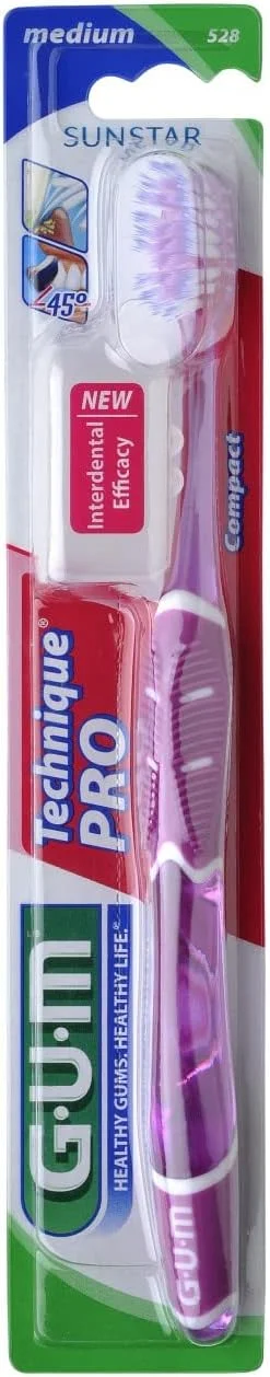 مسواک متوسط Gum Technique Pro 528