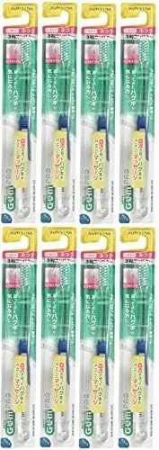 (خرید عمده) مسواک دندان GUM Periodontal Pro Care مدل #388، دارای سر فشرده 3 ردیفه با موهای مناسب مراقبت از لثه، بسته 8 عددی (خرید عمده) مسواک دندان GUM Periodontal Pro Care مدل #388، دارای سر فشرده 3 ردیفه با موهای مناسب مراقبت از لثه، بسته 8 عددی