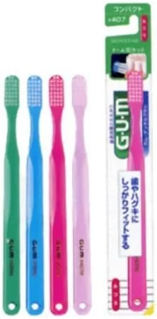 مسواک دندان GUM، 4 ردیفه، سر فشرده، نرمال مسواک دندان GUM، 4 ردیفه، سر فشرده، نرمال