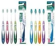 مسواک دندان پیشرفته گام مدل ۴۲۸ [سر فوق العاده فشرده] نرمال - بسته ۱۲ عددی