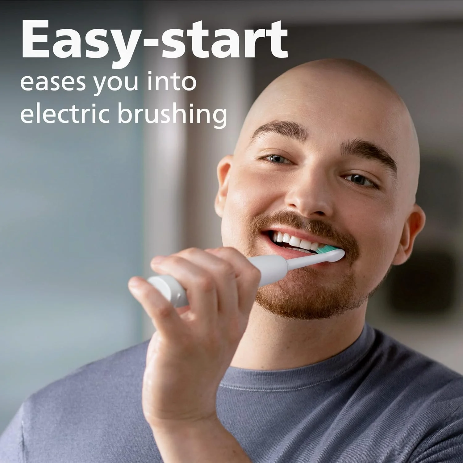 مسواک برقی شارژی فیلیپس Sonicare 1100، سفید خاکستری HX3641/02 مسواک برقی شارژی فیلیپس Sonicare 1100، سفید خاکستری HX3641/02