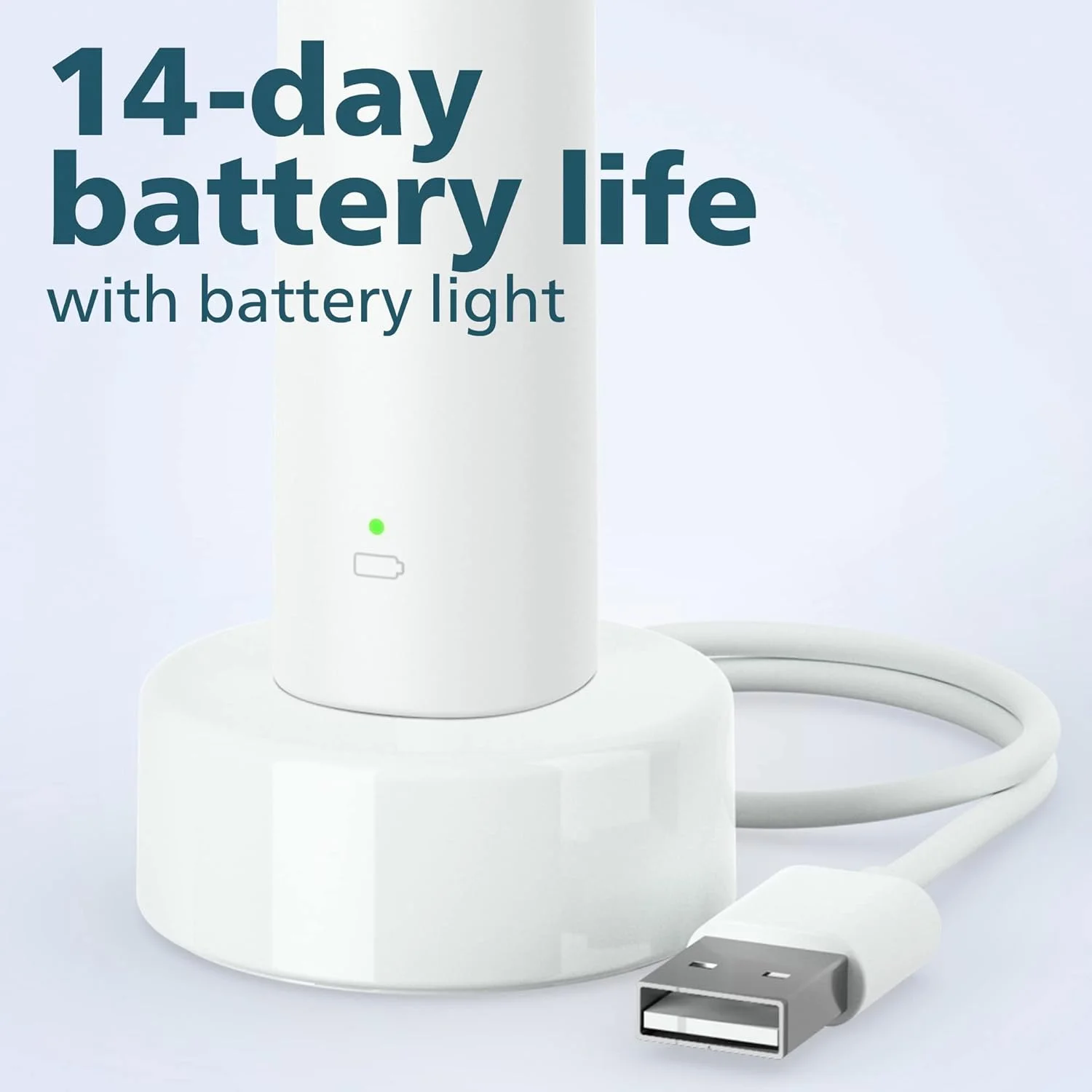 مسواک برقی شارژی فیلیپس Sonicare 1100، سفید خاکستری HX3641/02 مسواک برقی شارژی فیلیپس Sonicare 1100، سفید خاکستری HX3641/02