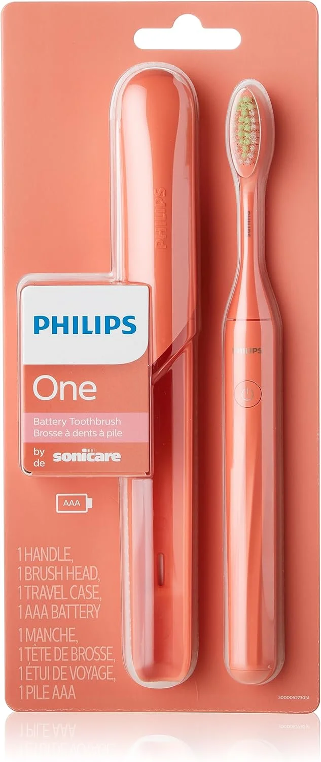 مسواک برقی باتری خور فیلیپس مدل Sonicare One، مرجانی میامی، HY1100/01
