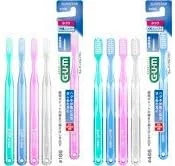 مسواک دندان لثه مدل 266 [سر فشرده 3 ردیفه] نرمال - بسته 12 عددی