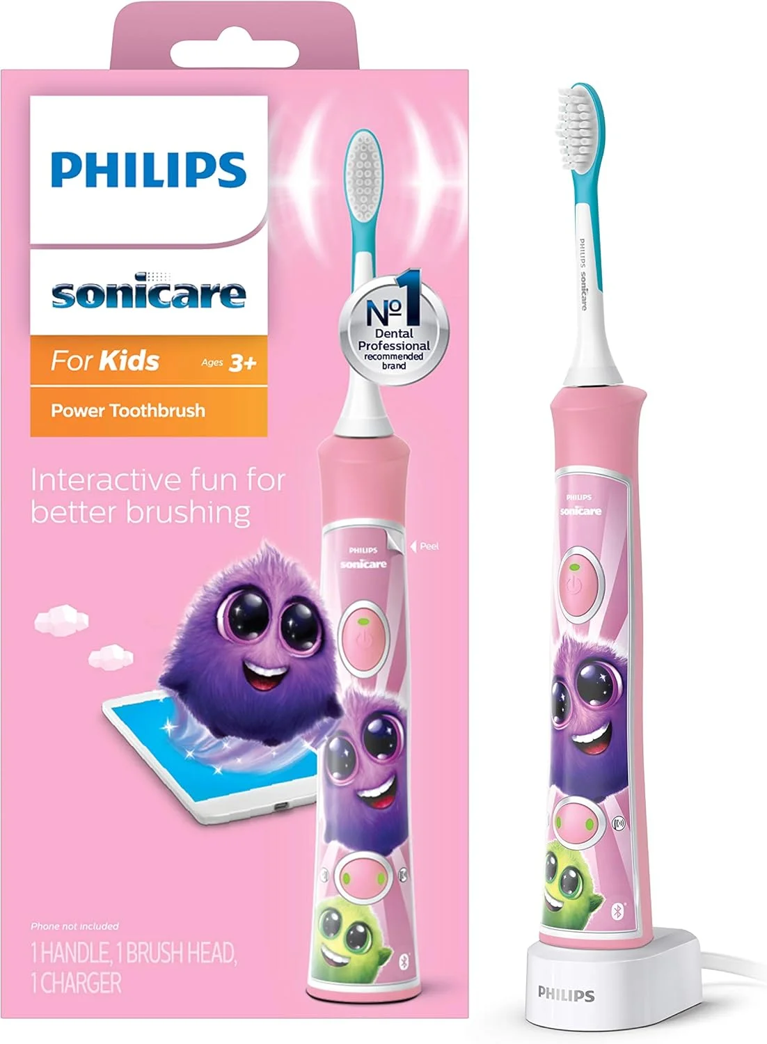 مسواک برقی شارژی کودکانه فیلیپس Sonicare با اتصال بلوتوث