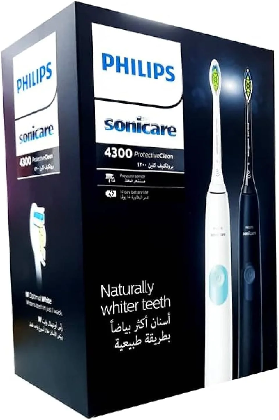 مسواک برقی دو عددی فیلیپس سونیک کر Protective Clean مدل HX6450/05، دارای استاندارد 3 پین امارات مسواک برقی دو عددی فیلیپس سونیک کر Protective Clean مدل HX6450/05، دارای استاندارد 3 پین امارات