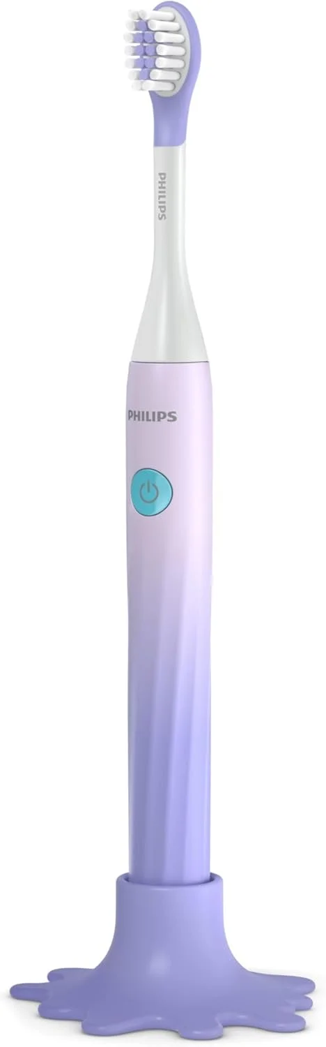 مسواک باتری خور Philips One for Kids by Sonicare، بنفش، HY1130/01 مسواک باتری خور Philips One for Kids by Sonicare، بنفش، HY1130/01