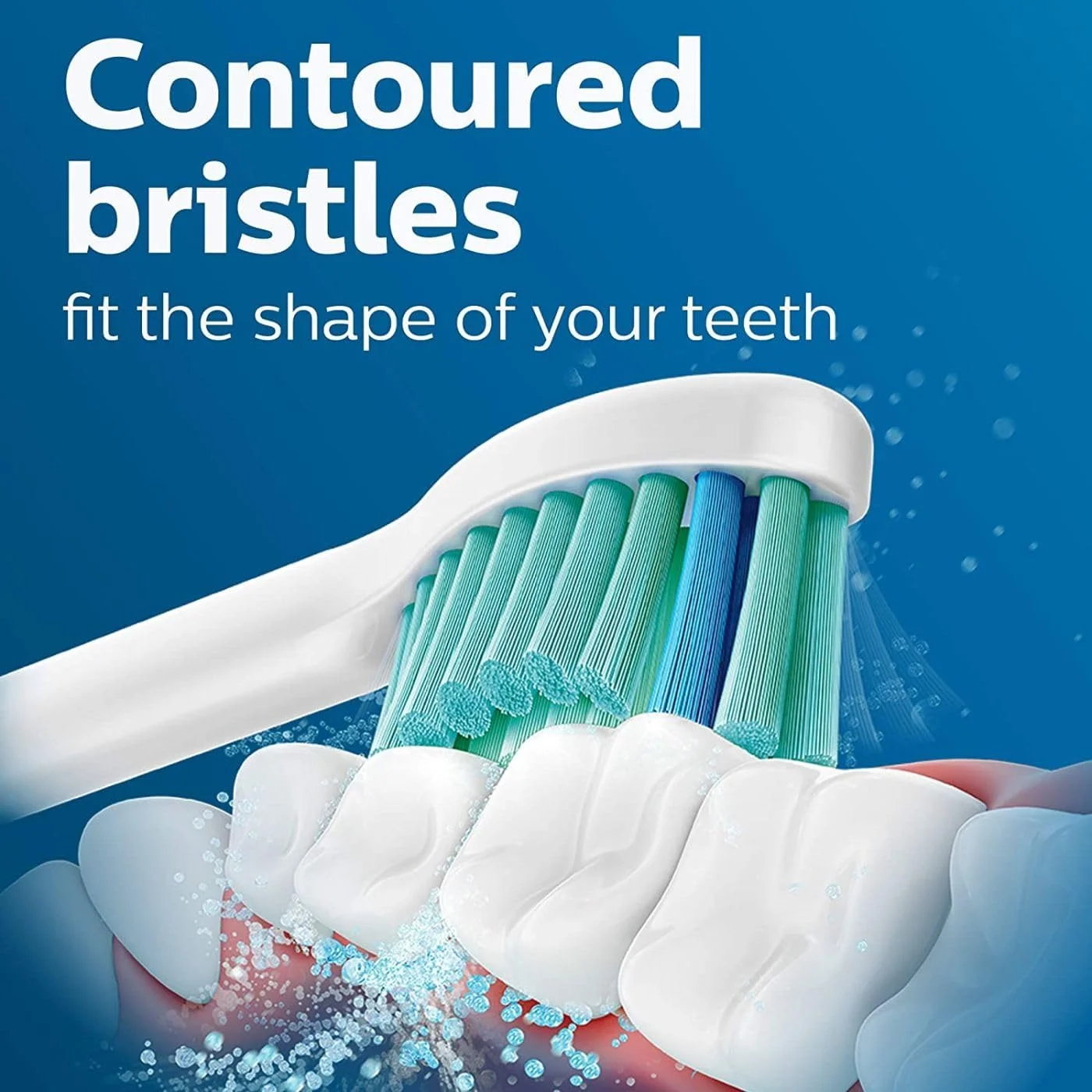 سری یدک مسواک برقی فیلیپس Sonicare مدل Simply Clean، بسته 2 عددی، سفید، HX6012/04 سری یدک مسواک برقی فیلیپس Sonicare مدل Simply Clean، بسته 2 عددی، سفید، HX6012/04