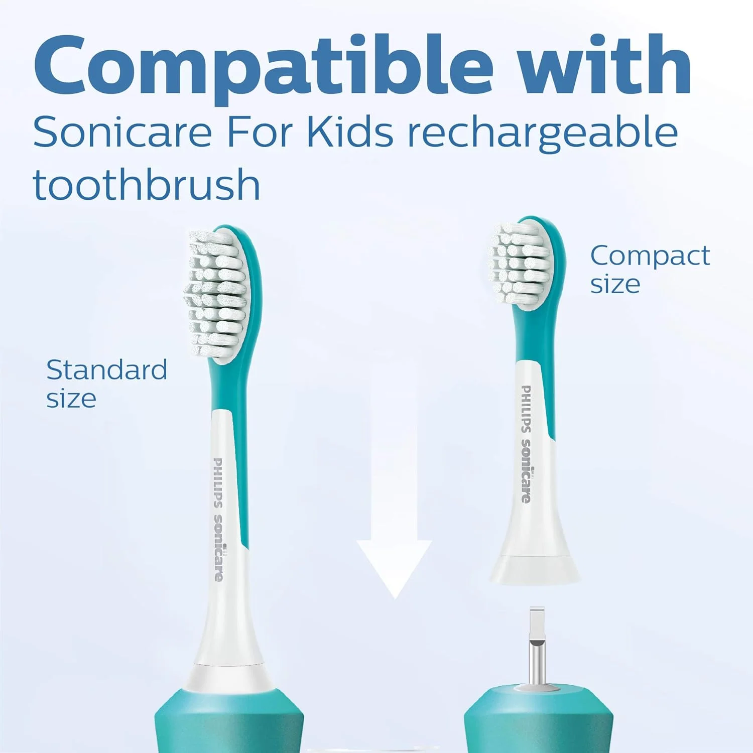 سَری برس استاندارد کودک فیلیپس SONICARE مدل HX6042 سَری برس استاندارد کودک فیلیپس SONICARE مدل HX6042